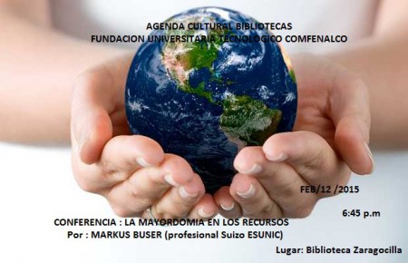 Tertulia : La Mayordomía de los Recursos .  Con el Magister en Liderazgo Markus Buser
